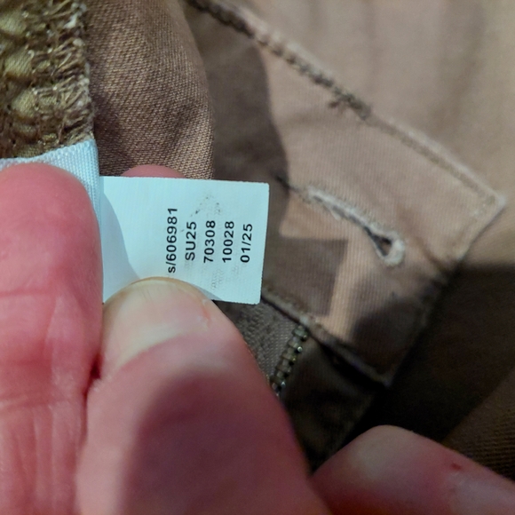 LOFT Women's Size 2 The Monroe Slim Truffle Chino Pants - Picture 8 of 11